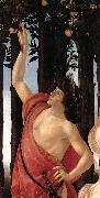 Sandro Botticelli Details of Primavera-Spring oil painting